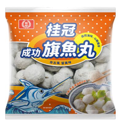 桂冠成功旗魚丸