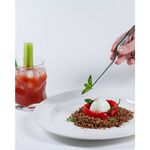 蓋瑞廚物【SANELLI 義大利 專業 擺盤夾】 閃電夾 主廚夾 鑷子 曲柄  食物夾 沙拉夾 窄餐夾 夾子, , large