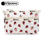 |快速出貨|Lesportsac Cosmetic Clutch 雙層拉鍊收納化妝包 送禮推薦-莓果輕舞, , large