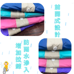 金德恩 GS MALL 前開式雙色雨衣 雨衣 前開式雨衣 雙色雨衣 連身雨衣 雨具 機車雨衣 登山雨衣, , large