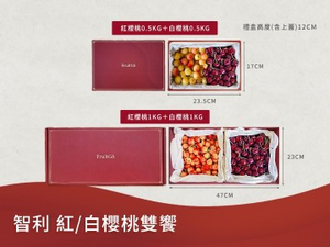 White and Red Cherry