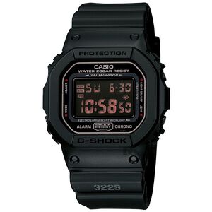 CASIO 卡西歐 G-SHOCK 軍事經典腕錶 DW-5600MS-1HDR