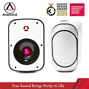 (搶先預購款 )Anaccord雅那歌音響 Anaccord雅那歌音響 6吋RUBY 防水喇叭 | 歐洲德國設計獎 產品｜一對 家樂福線上