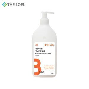 〔得來亞〕THE LOEL 抗菌濃縮天然洗潔精400ml (1入/2入)適用於嬰兒奶瓶及餐具、水果蔬菜清洗等/韓國製造