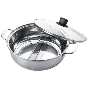 PERFECT 理想牌 極緻316不鏽鋼鴛鴦鍋雙耳湯鍋火鍋厚1.0mm 30cm雙耳-Leidea樂德兒,  PERFECT 理想牌 極緻316不鏽鋼鴛鴦鍋雙耳湯鍋火鍋厚1.0mm 30cm雙耳-Leidea樂德兒