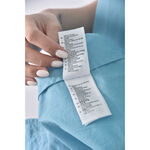 (M) cos質感棉質純棉藍色洋裝二手衣, , large