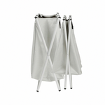 picobello Two-Compartment Clothes Storage Basket - Light Gray, , large