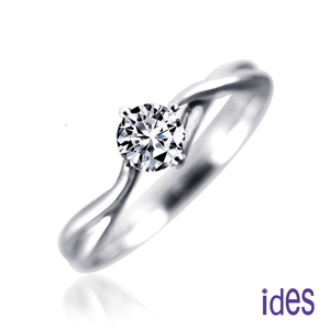 [ides愛蒂思] 設計款30分E/VS1八心八箭完美車工鑽石戒指/結婚求婚戒/纏綿  (戒圍請於訂單備註)