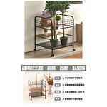 【H&R安室家】 可移式木板雙層置物架 BC337, , large