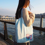 【seisei】雙色雙正面肩背手提托特包_再生寶特瓶環保防水布/晴空藍, , large