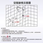 【雙手萬能】圓餅三段式增壓按摩蓮蓬頭(花灑 淋浴頭 浴室 洗澡), , large
