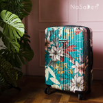 NaSaDen [ Turkey Blue ] 22" Carry on Zipper Luggage, , large