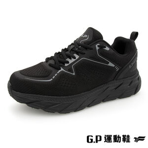 G.P男減震防水輕量運動鞋-黑色41