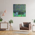 【御畫房】花園 國家一級畫師手繪油畫80×80cm(VF-174), , large