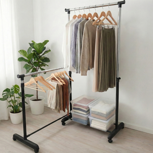 KIWISH Adjustable laundry pole,Drying rack, Made in Taiwan, Free Shipping