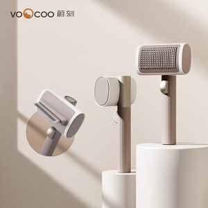 Maogougo貓狗購 總代理免運 VOOCOO蔚刻 可換梳頭 握柄保固 二合一寵物梳 廢毛梳 貓梳 貓梳子 寵物梳子