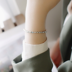 walking in edinburgh sterling silver bracelet, , large