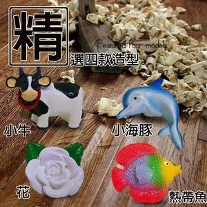 金德恩 GS MALL 一組6入 抽屜櫃子門把 隨機款式 創意門把 可愛門把 抽屜門把 櫃子門把 門把 手把 裝飾手把 居家裝飾