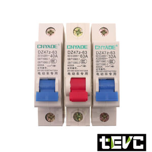 《tevc》F005 DC無熔絲 1P 直流 空氣開關  32A