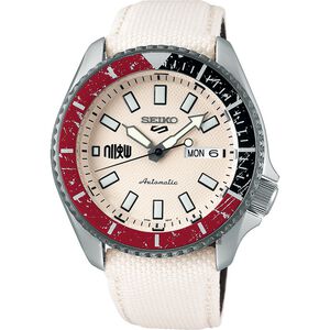 SEIKO 精工 5 Sports x 快打旋風 隆 聯名限量機械錶(SRPF19K1)-42.5mm