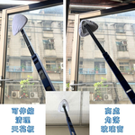 金德恩 GS MALL 台灣製造 可伸縮角落刷 玻璃刷 角落刷 清潔刷 角落清潔刷 角落清理 可伸縮清潔刷, , large