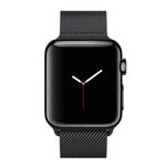 Apple Watch MMFK2TA/A 智慧型手錶 ，38 公釐太空黑不鏽鋼錶殼搭配太空黑色米蘭式錶帶_ 全新珍藏版, , large