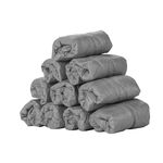Non-Woven Disposable Shoe Covers - Blue (100pc Pack = 50 Pairs), 藍色, large