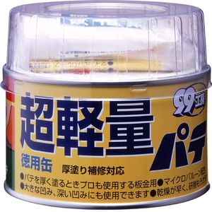 [力守貿易]日本SOFT 99 超輕量補土