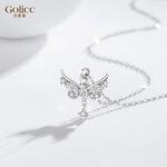 【Gulicc】古莉可 項鍊 天使之翼 許願鎖骨鍊, , large