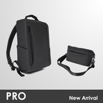 【FORYU】全新升級 SOAR ONE PRO 單手後背包+經典斜背包 2入組合, , large