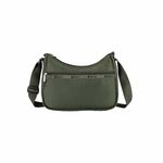 |快速出貨|Lesportsac Classic Hobo 經典隨身側背包斜背包/ 橄欖綠, , large