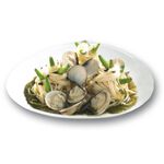 吉諾亞青醬蛤蠣麵, , large