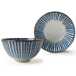 [豐名日本餐具] 4.0"飯碗 藍十草 / C04RB0-313, , large