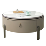 【Hampton 漢汀堡】傑采石面旋轉升降茶几, , large