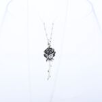 【Angel & Me】小王子 深情 玫瑰花 Rose s925 純銀 項鍊 生日 情人節 耶誕 禮物, , large