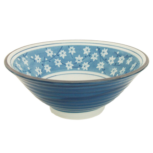 [豐名日本餐具] 6.5麵井 楓葉藍 / H81-65NW