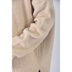 (XL) 質感圓領杏色長袖上衣二手衣, , large