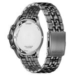 CITIZEN 星辰 亞洲限定款 海軍藍 光動能三眼計時手錶 送禮-42mm AT2577-57L, , large