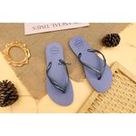 [巴拉娜巴西人字拖專賣店]中壢實體店面 Havaianas哈瓦仕 夾腳拖/人字拖鞋 FANTASIA GLOSS 沙灘 海灘 海邊女款 黑/紫/藍, , large