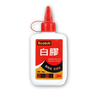 【龍品文創】3M 3040 40g 白膠