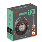 [寶旺旺]包爾星克 3P 1開4插工業用輪座延長線/動力線10M TX4AF310, , large
