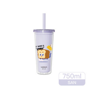 LL funny pearl milk tea cup 750ml