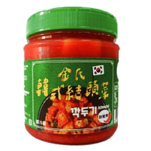 金氏韓式結頭菜(每瓶約600g)