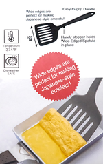 仙德曼銀雪不沾玉子燒鍋-15x18cm+贈送日本製玉子燒鍋鏟-1組, , large
