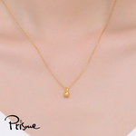 【Prisme Gold】黃金項鍊 福氣葫蘆 鍊墜項鍊 (金重：約0.02錢±0.01), , large