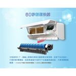 SANLUX Sanyo Taiwan Inverter Cooling & Heating Grade 1 Energy Efficiency Split Air Conditioner SAE-V86HJ / SAC-V86HJ, , large