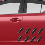 YSA 車門門邊護條(黑色/8入) 門邊護條 防撞, , large