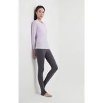 YOGA FLOW Ula Tshirt - 長袖圓領罩衫 - 淡紫 Pale Purple, , large
