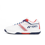 Yonex Power Cushion Strider Flow 男 羽球鞋 寬楦 白紅 [SHBSF1WEX114], , large