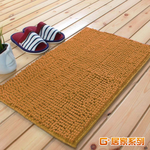 Microfiber short-hair water-absorbing anti-slip floor mat 40x60 cm, , large